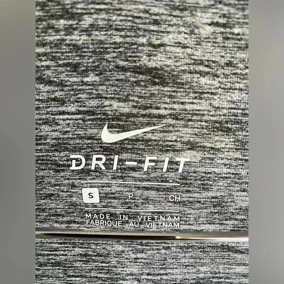 Nike Dri-Fit Cardigan Open Front Waterfall Yoga Wrap Long Sleeve Sweater Gray - Picture 8 of 8